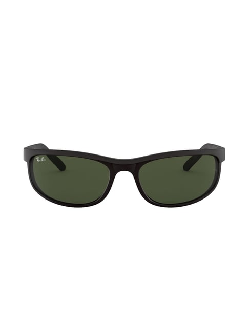 Ray-Ban 0RB2027 Light Green Predator 2 Rectangular Sunglasses - 63 mm