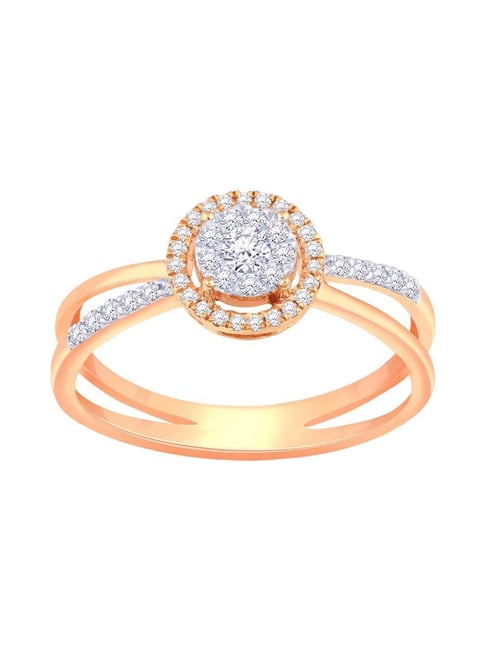 Shir: two carat round brilliant diamond ring | Nature Sparkle