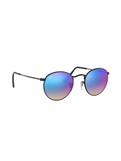 Buy Ray-Ban 0RB3447 Blue Icons Round Sunglasses 50 mm For Men At