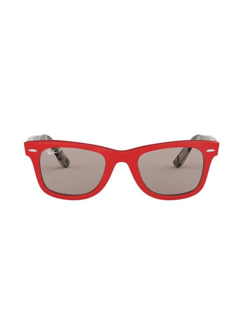 RAY-BAN JUNIOR wayfarer-frame Mirrored Sunglasses - Farfetch
