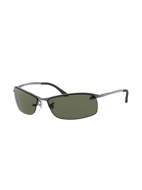 Buy Ray Ban 0rb31 Green Polarized Rectangular Sunglasses 63 Mm For Men At Best Price Tata Cliq