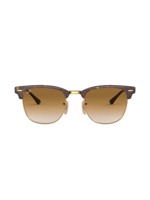 Buy Ray Ban 0RB3716 Brown Gradient Clubmaster Sunglasses 51 mm Online At Best Price Tata CLiQ