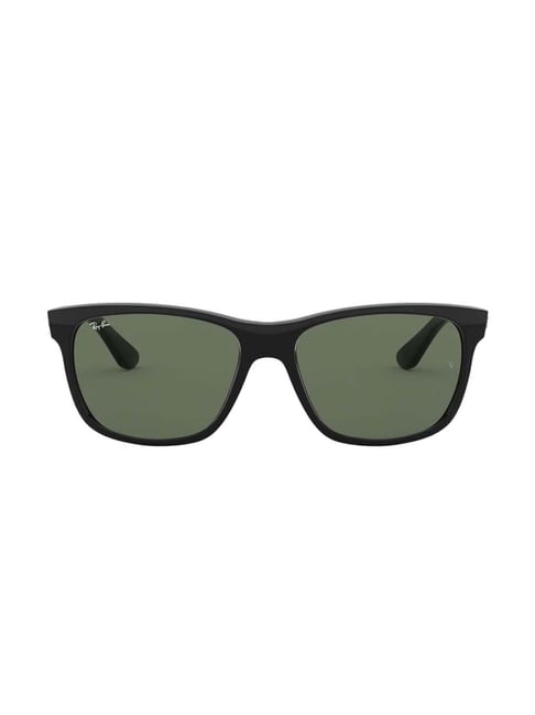 Ray-Ban 0RB4181 Green Highstreet Square Sunglasses - 57 mm-picture-25
