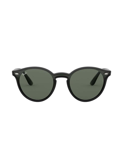 Buy Ray Ban 0RB4380N Green Blaze Round Sunglasses 37mm Online At Best Price Tata CLiQ