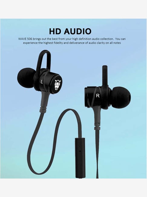 Buy Ant Audio Wave Wired Earphone with Microphone 506 Black Online At Best Price Tata CLiQ