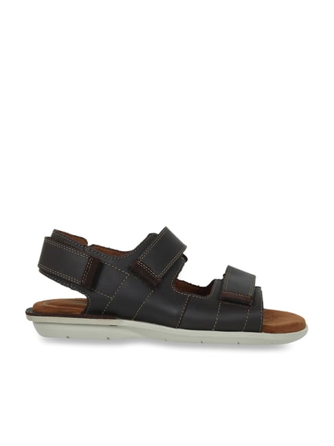 Clarks Men's Ellison Bay Dark Brown Floater Sandals