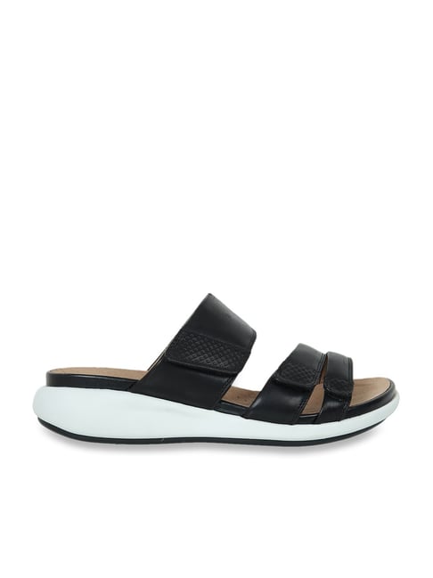 Clarks Women's Un Bali Black Wedges