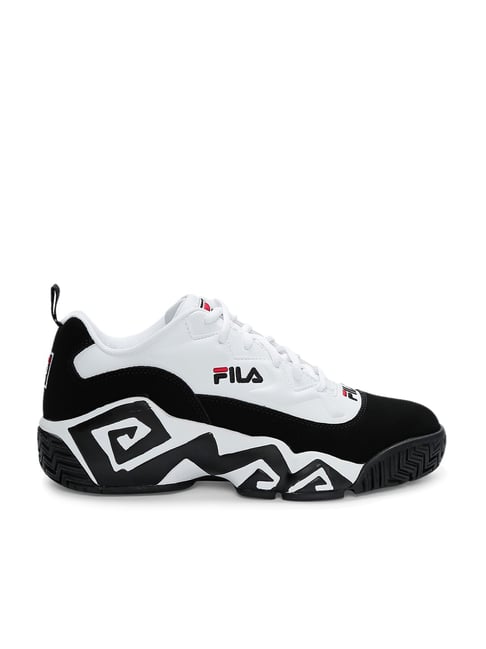 Buy Fila Mb Low White Black Sneakers Men at Best Price @ Tata CLiQ
