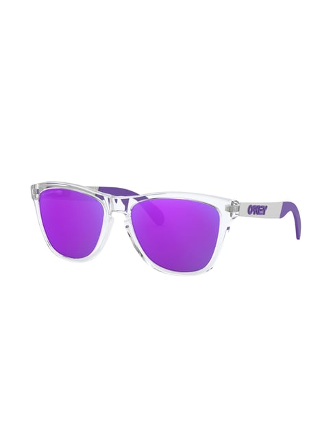 Buy Oakley 0OO9428 Purple Prizm Square Sunglasses - 55 mm For Men At Best  Price @ Tata CLiQ