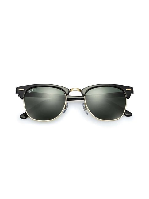 Buy Ray-Ban 0RB3016 Green Polarized Clubmaster Sunglasses - 49 mm Online At  Best Price @ Tata CLiQ