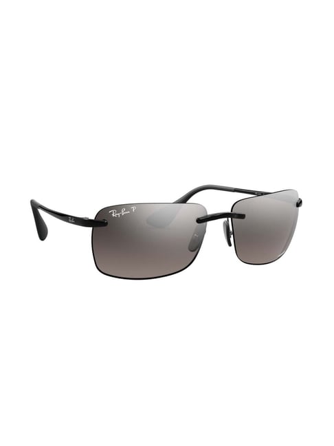 Buy Ray-Ban 0RB4255 Silver Chromance Sunglasses 60 mm For Men At