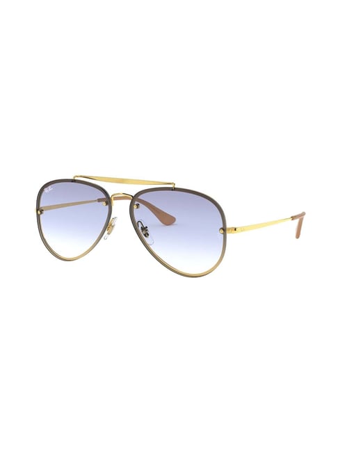 Buy Ray-Ban 0RB3584N Blue Blaze Aviator 58 mm Online At Best