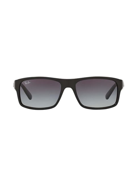 Amazon.com: Ray-Ban RB3668 Rectangular Sunglasses, Black On Gold/Dark Grey,  55 mm : Clothing, Shoes & Jewelry