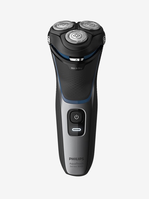 Philips Aquatouch S3122/55 Cordless Wet and Dry Shaver for Men (Shiny Black)