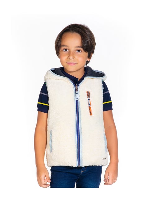 Cherry Crumble by Nitt Hyman Kids Blue Regular Fit Reversible Jacket