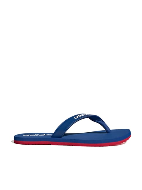 Adidas Men's Eezay Blue Flip Flops