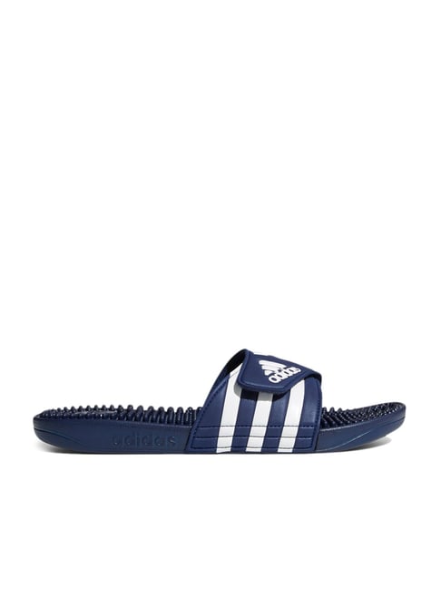 Adidas Slides | Adissage Slides Dark Blue/Ftwr White/Dark Blue - Mens ⋆  Drzubedatumbi