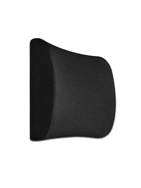 The White Willow Black Back Support Cushion - Set of 1