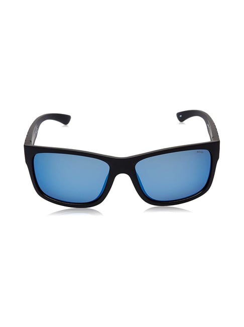 Lenskart Boost Blue Wraparound Polarised and UV Protected Lens Unisex  Sunglasses