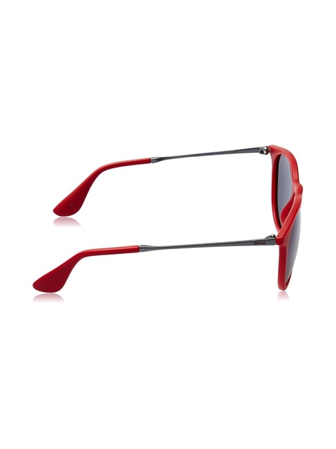 Red Frame Sunglasses, Velvet Sunglasses