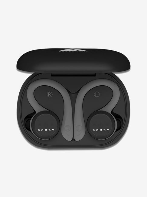 Buy Boult Audio AirBass Tru5ive Pro True Wireless Earpods with Mic (Black/Green) Online at Best 