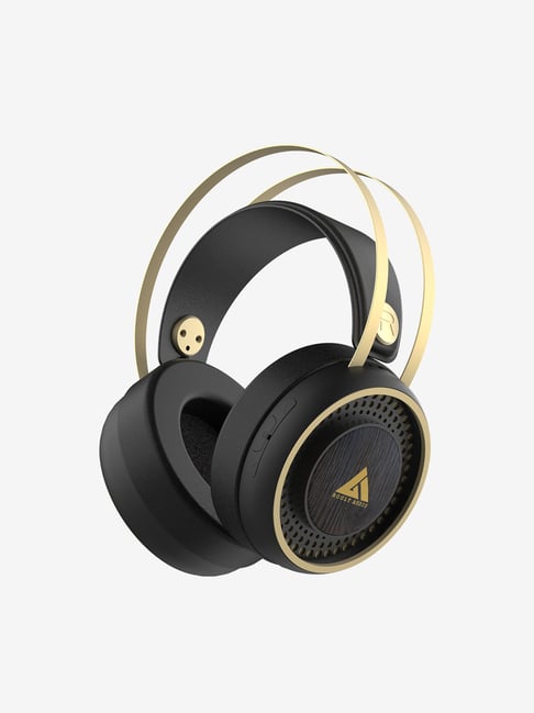 Boult Audio ProBass Ranger Over-Ear Wireless Bluetooth Headphones with 10H Playtime (Black/Gold)