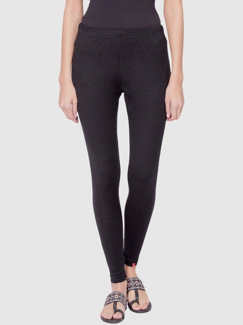 Buy Biba Red Regular Fit Leggings for Women Online @ Tata CLiQ