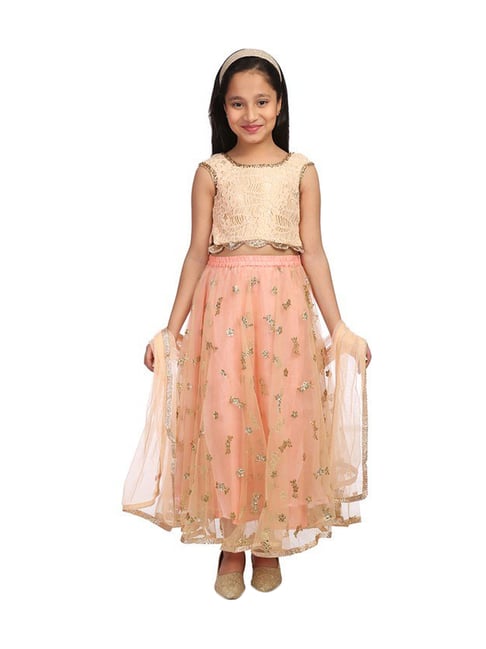 BIBA Girls Lehenga Choli Party Wear Embroidered Lehenga, Choli and Dupatta  Set Price in India - Buy BIBA Girls Lehenga Choli Party Wear Embroidered  Lehenga, Choli and Dupatta Set online at Flipkart.com