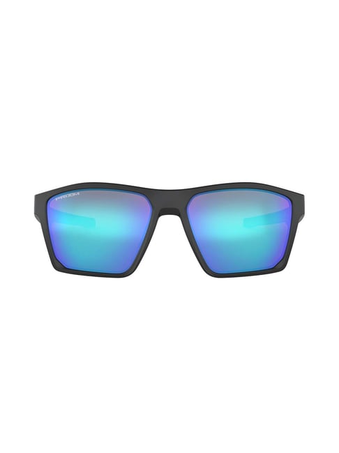 Buy Oakley Sunglasses 0OO9343 Blue Frame Red Lens Irregular Sunglasses For  Men Online