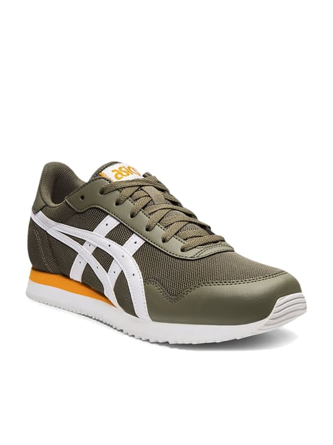 Buy Asics Tiger Runner Mantle Green 