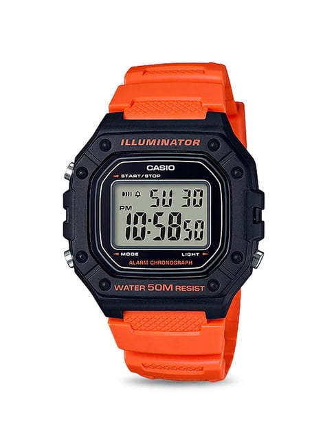 Casio W-218H-4B2VDF Youth Digital Watch for Men