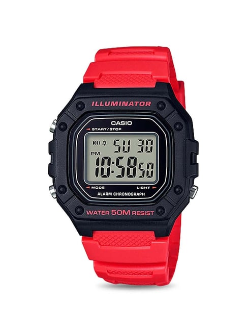 Casio W-218H-4BVDF Youth Digital Watch for Men