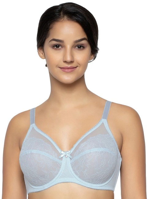 Buy Wacoal Blue Under-Wired Non-Padded Everyday Bra for Women Online @ Tata  CLiQ