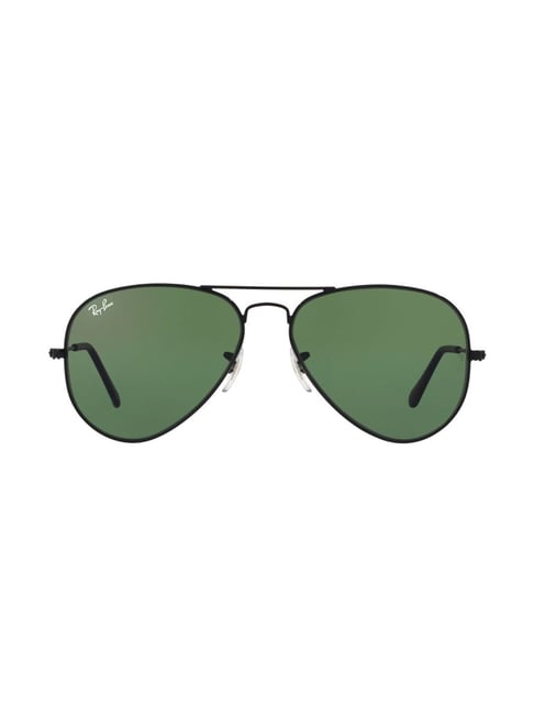 Buy Ray-Ban 0RB3025I Green Icons Aviator 55 mm Online At Best