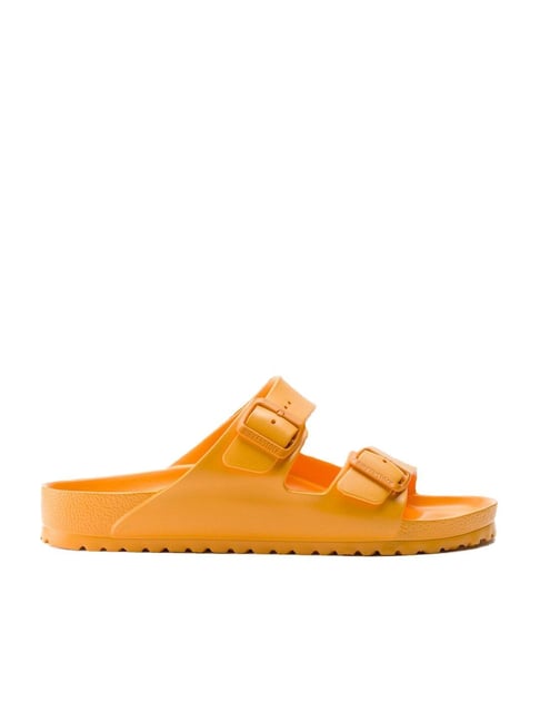 Orange best sale birkenstock sandals