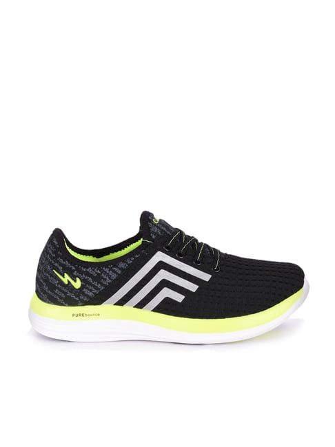 Campus battle black running sales shoes