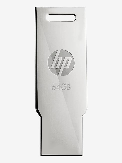 HP 64GB USB 2.0 Pen Drive (V232w, Silver)