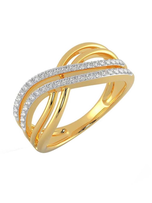 Malabar Gold & Diamonds 18k (750) Rose Gold and Diamond Ring for Women :  Amazon.in: Fashion