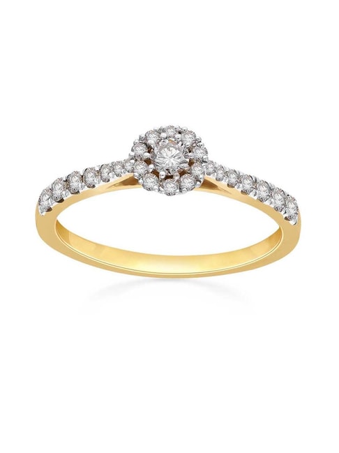 Buy Malabar Gold & Diamonds Mine Diamond Ring HKRRGG8118HOA_R_VVSVS-GH_10  at Amazon.in