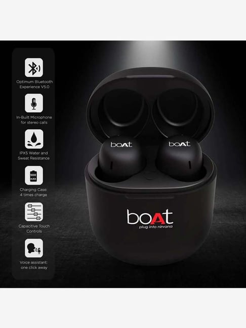 Buy Boat Airdopes 383 True Bluetooth Earpods with Charging Case