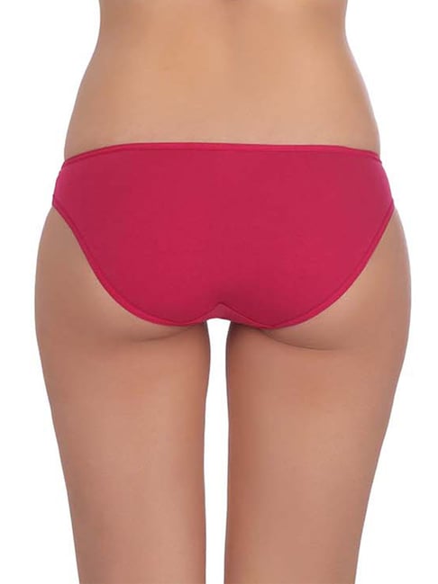 Buy Triumph Multicolor Stretty Cotton Seamless Mini Brief - Pack Of 3 for  Women Online @ Tata CLiQ