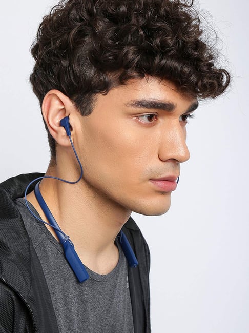 wings black glide neckband bluetooth