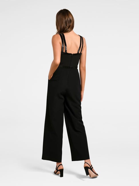 Forever new jumpsuit store black