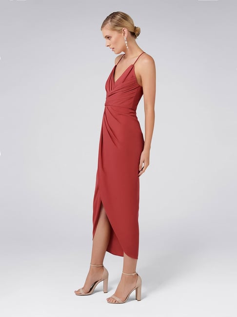 forever new charlotte drape dress