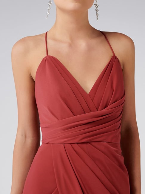 forever new charlotte drape dress