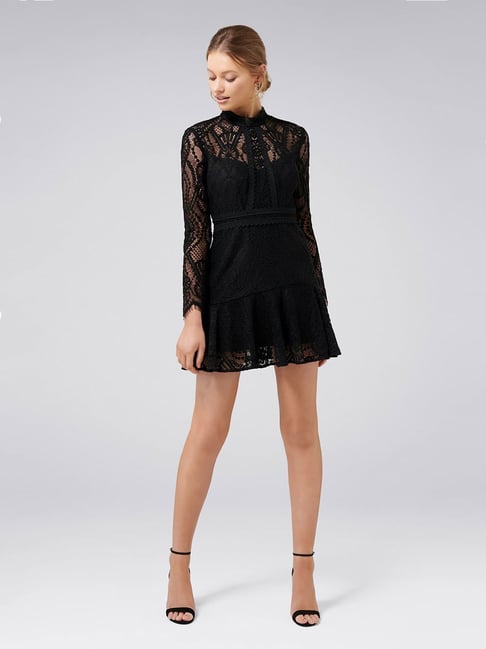 joseph lace dress Joseph Ribkoff- Signature Stretch Lace Trumpet Dress