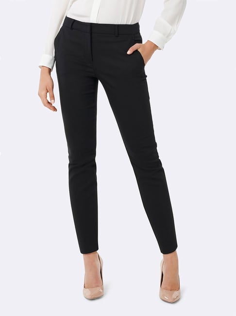 Buy W Grey Slim Fit Pants for Women Online  Tata CLiQ