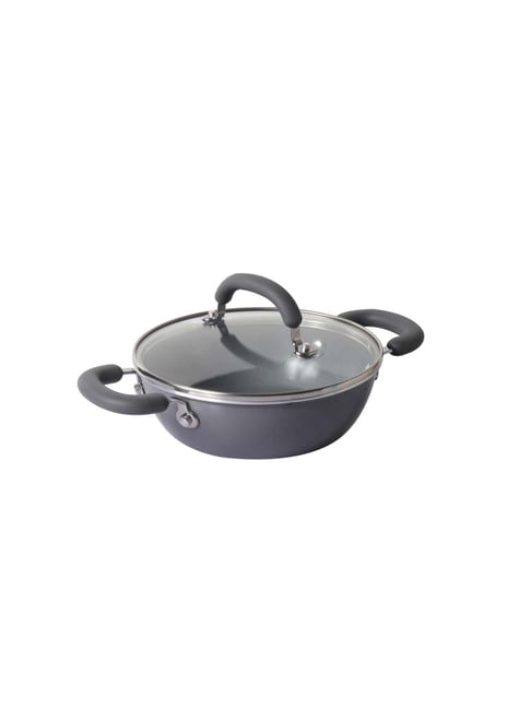 Meyer Anzen Ceramic Coated Cookware 20cm Wok / Kadai With Lid