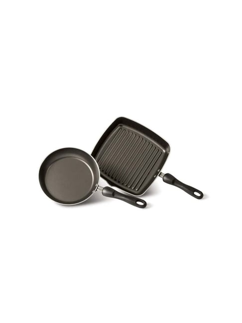 Meyer Non-Stick 2-Piece Cookware Set, Frypan + Grillpan (Suitable For Gas & Electric Cooktops)-picture-29