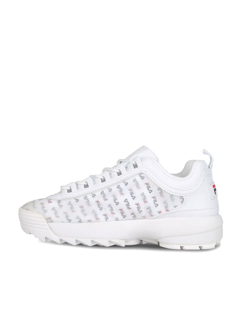 Fila disruptor all sale white